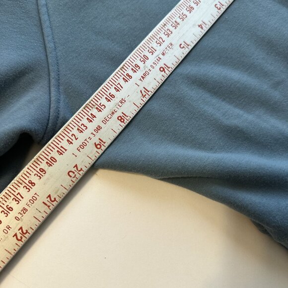 Skechers Womens Full Zip Sweatshirt Jacket Large Sky Grey Blue Pockets Athletic - Picture 6 of 7